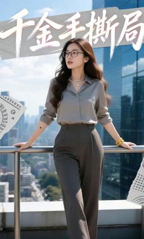 短剧《千金手撕局》海报