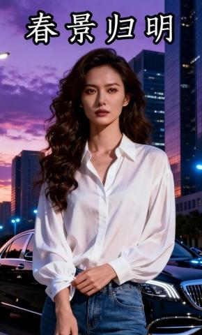 短剧《春景归明》海报