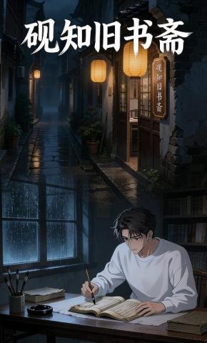 短剧《砚知旧书斋》海报