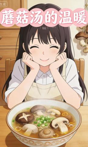 短剧《蘑菇汤的温暖》海报