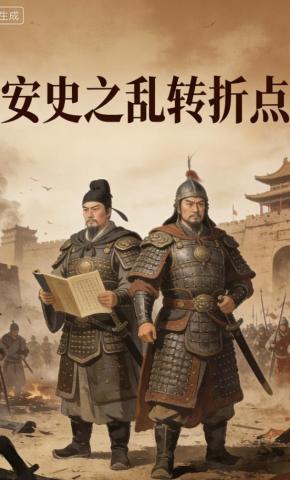 短剧《安史之乱转折点》海报