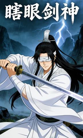 短剧《瞎眼剑神》海报