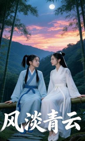 短剧《风淡青云》海报