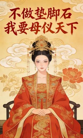 短剧《不做垫脚石我要母仪天下》海报