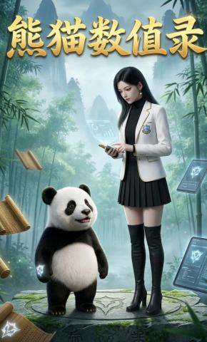 短剧《熊猫数值录》海报