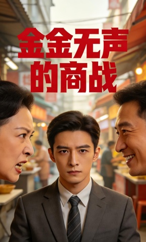 短剧《金金无声的商战》海报
