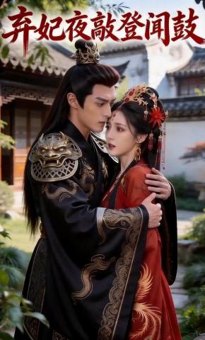 短剧《弃妃夜敲登闻鼓》海报