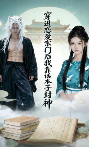 短剧《穿进恋爱宗门后我靠话本子封神》海报