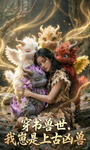 短剧《穿书兽世，我崽是上古凶兽》海报