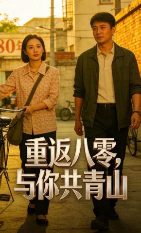 短剧《重返八零，与你共青山》海报