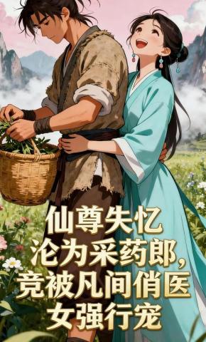 短剧《仙尊失忆沦为采药郎，竟被凡间俏医女强行宠》海报