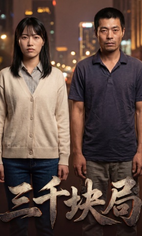 短剧《三千块局》海报