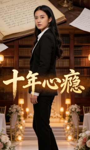 短剧《十年心瘾》海报