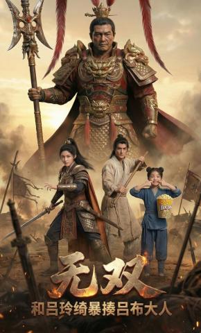 短剧《无双：和吕玲绮暴揍吕布大人》海报