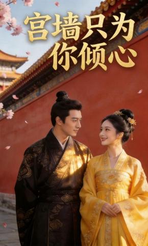 短剧《宫墙只为你倾心》海报