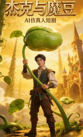 短剧《杰克与魔豆》海报