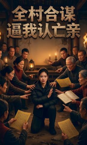 短剧《全村合谋逼我认亡亲》海报