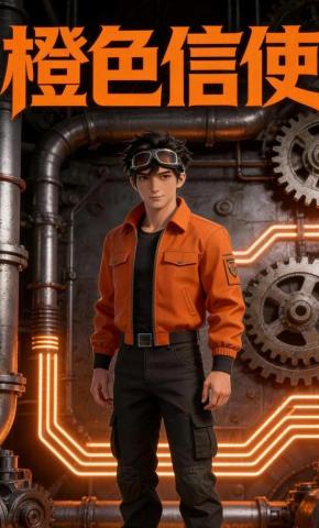 短剧《橙色信使》海报