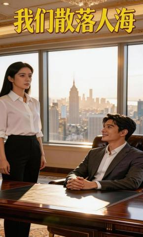 短剧《我们散落人海》海报