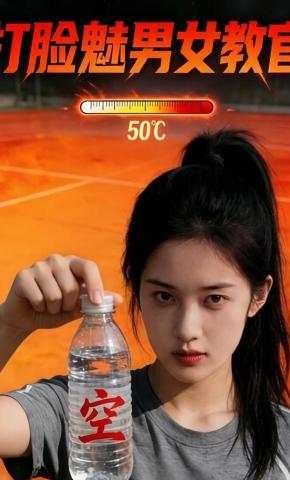 短剧《打脸魅男女教官》海报