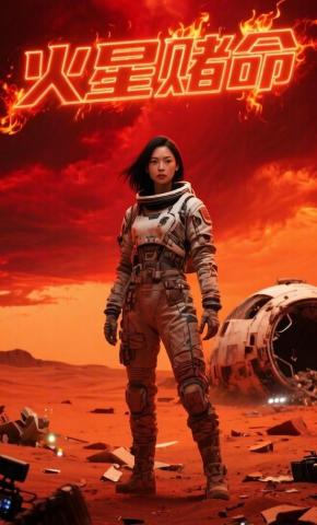 短剧《火星赌命》海报