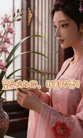 短剧《皇后位与你，我都不要了》海报