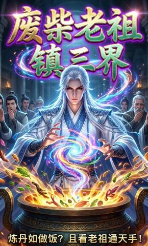 短剧《废柴老祖镇三界》海报