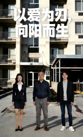 短剧《以爱为刃，向阳而生》海报