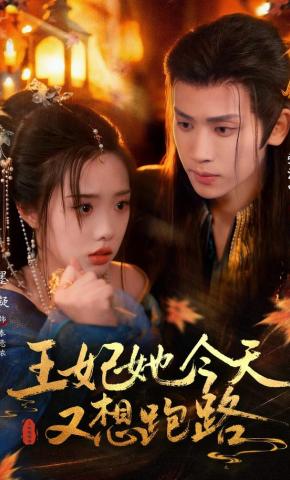 短剧《王妃她今天又想跑路》海报