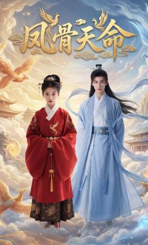 短剧《凤骨天命》海报
