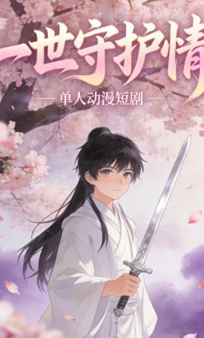 短剧《一世守护情》海报