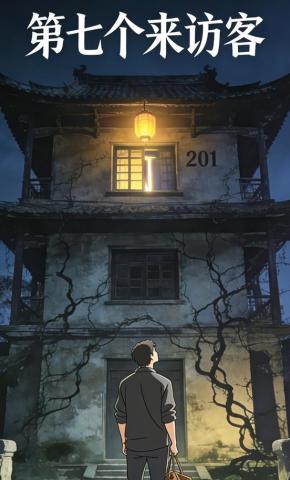 短剧《第七个来访客》海报