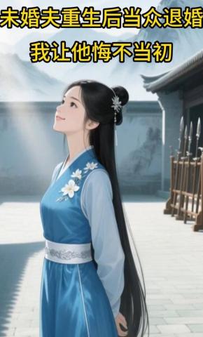 短剧《未婚夫重生后当众退婚，我让他悔不当初》海报