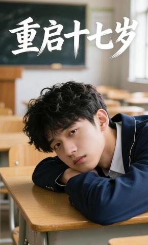 短剧《重启十七岁》海报