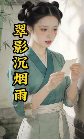 短剧《翠影沉烟雨》海报