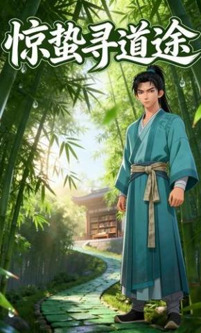 短剧《惊蛰寻道途》海报