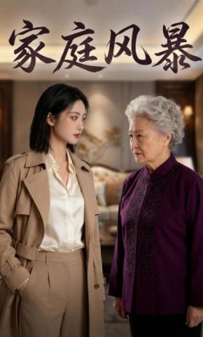 短剧《家庭风暴》海报