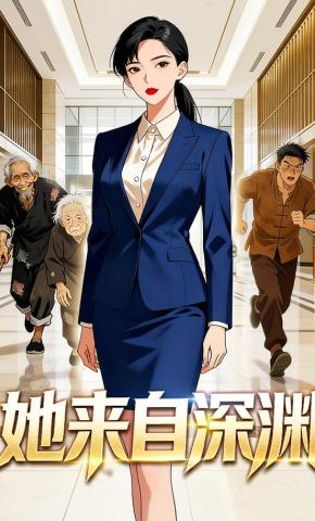 短剧《她来自深渊》海报