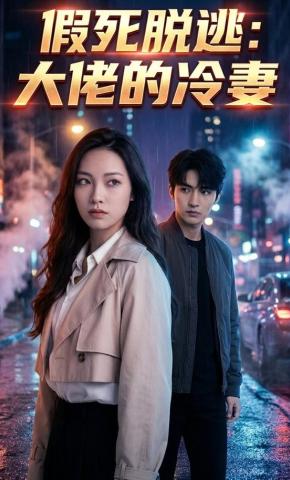 短剧《假死逃脱：大佬的冷妻》海报