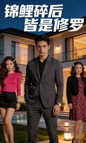 短剧《锦鲤碎后，皆是修罗》海报