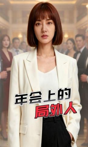 短剧《年会上的局外人》海报