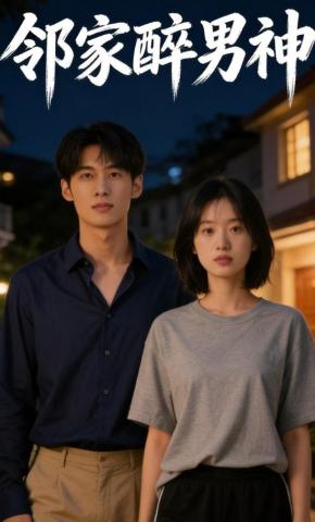 短剧《邻家醉男神》海报