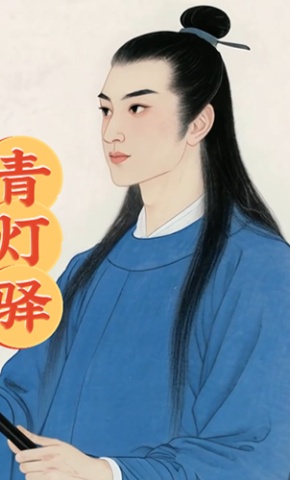 短剧《青灯驿》海报