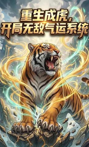 短剧《重生成虎，开局无敌气运系统》海报