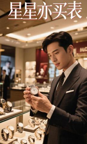 短剧《星星亦买表》海报