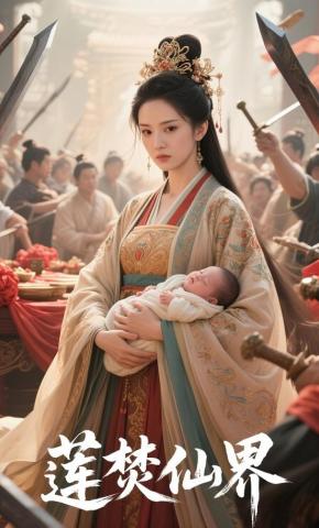 短剧《莲焚仙界》海报