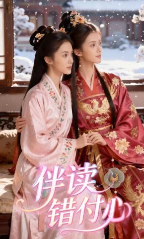 短剧《伴读错付心》海报
