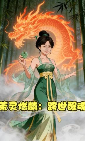 短剧《茶灵燃麟：跨世醒魂》海报