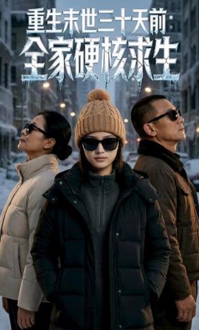 短剧《重生末世三十天前：全家硬核求生》海报