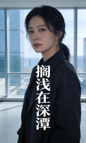 短剧《搁浅在深潭》海报